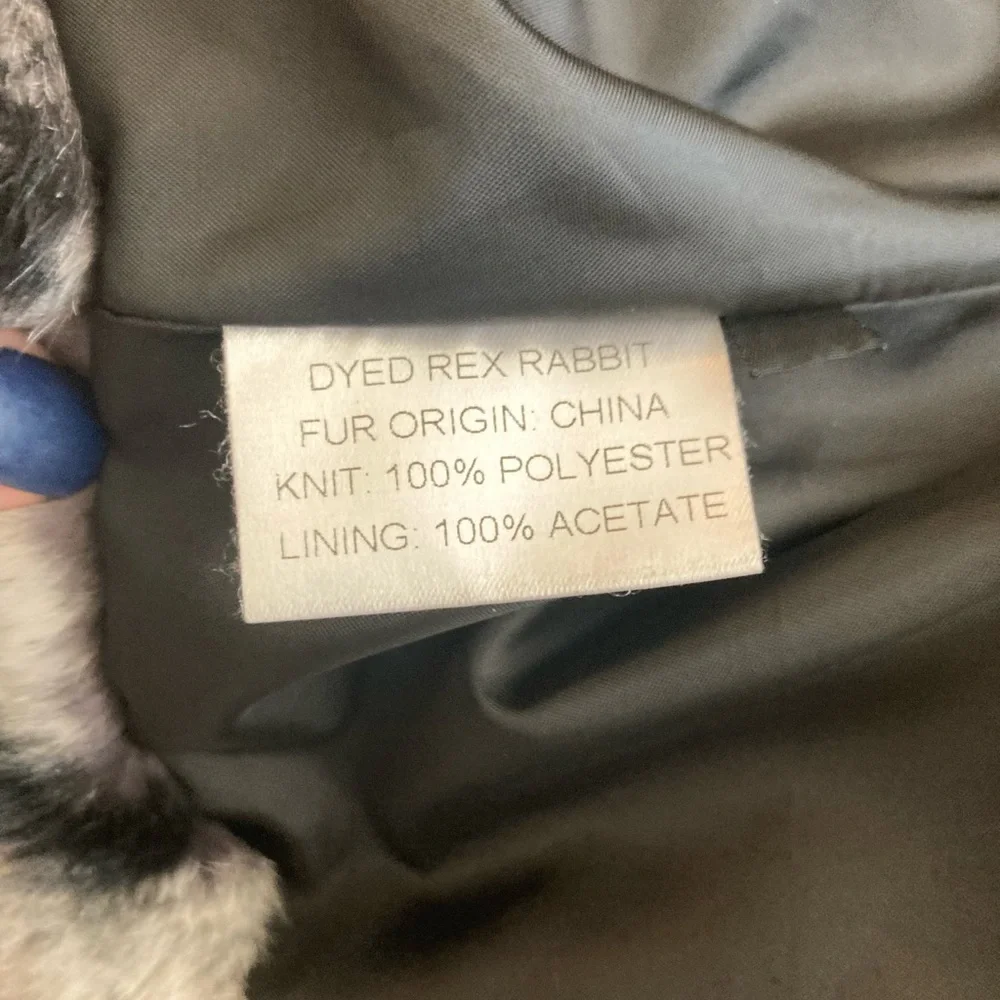 Bloomingdale’s inspired MINK! Coat size 44 - Picture 6 of 7